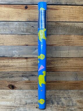 Vtg Sesame Street Big Bird Gibson Greetings 1980s Gift Wrapping Paper /Half Roll